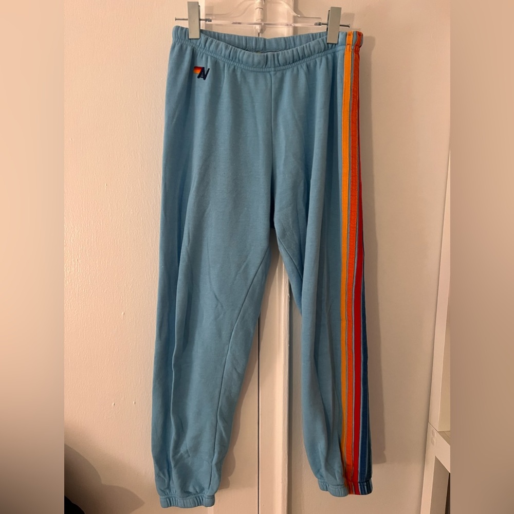 AVIATOR NATION ✨Sky Blue Size: Large Sweatpants